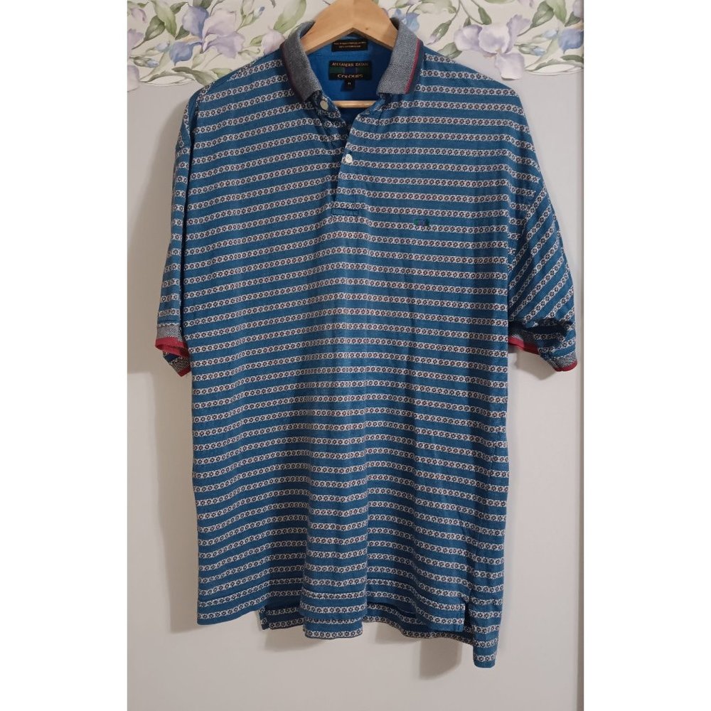 Alexander Julian Colours Medium Vintage Polo Colorful Classic Business Casual To